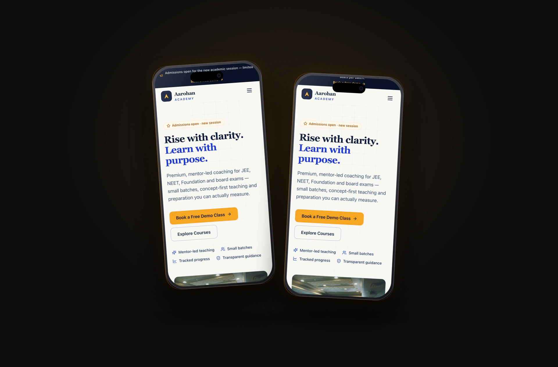 Aarohan Academy Twin Mobile Phones