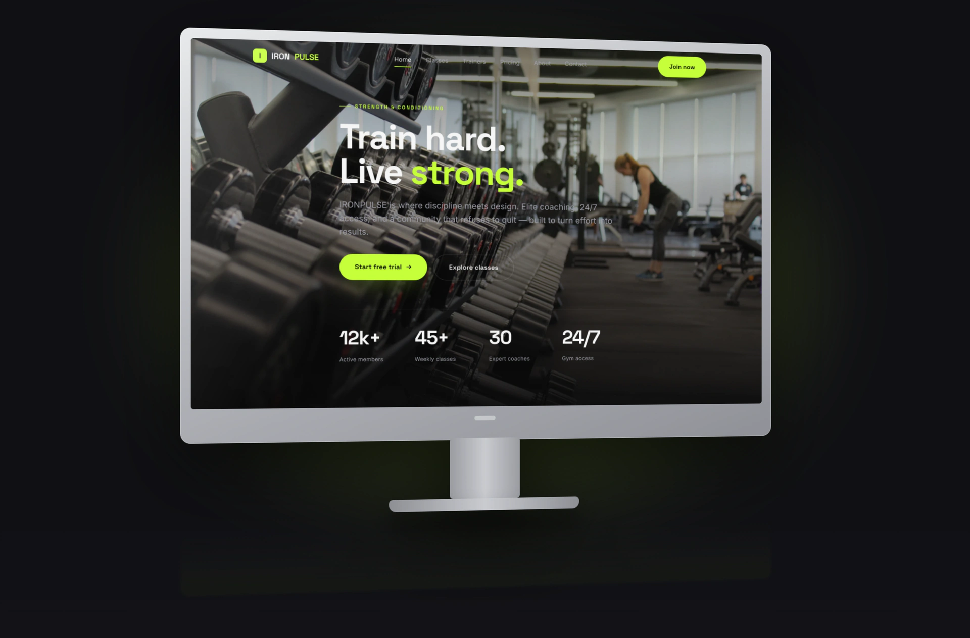 IRONPULSE 5K Studio Display Showcase