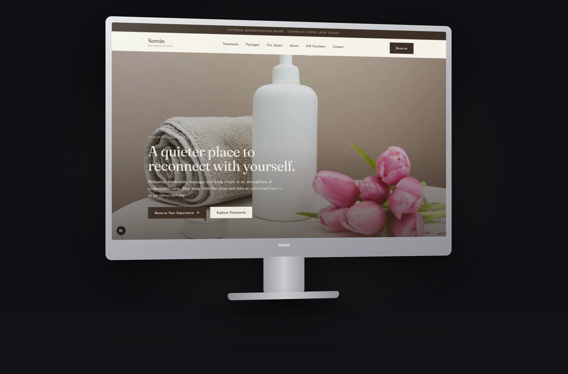 Serein Wellness Retreat 5K Studio Display Showcase
