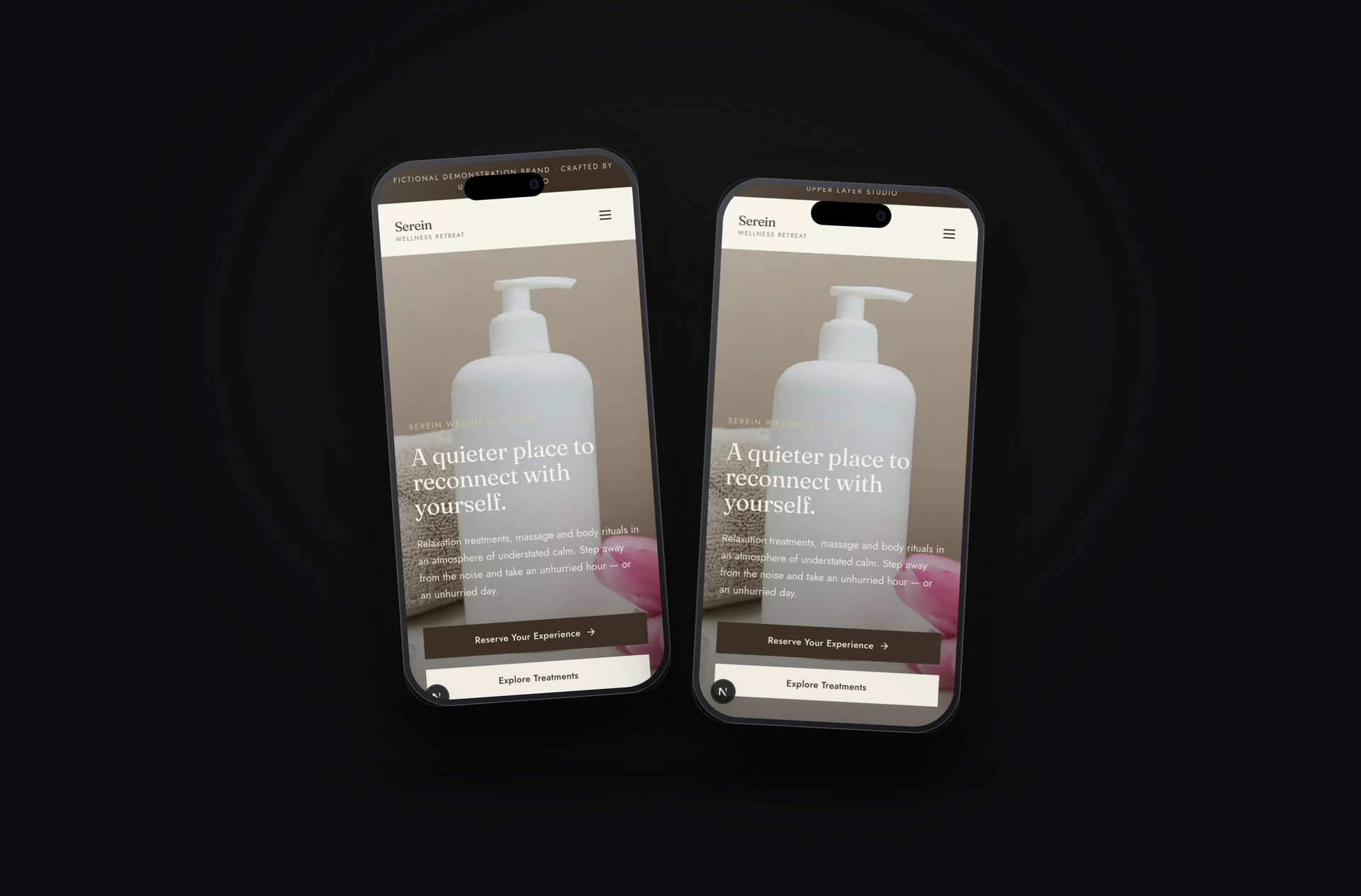 Serein Wellness Retreat Twin Mobile Phones