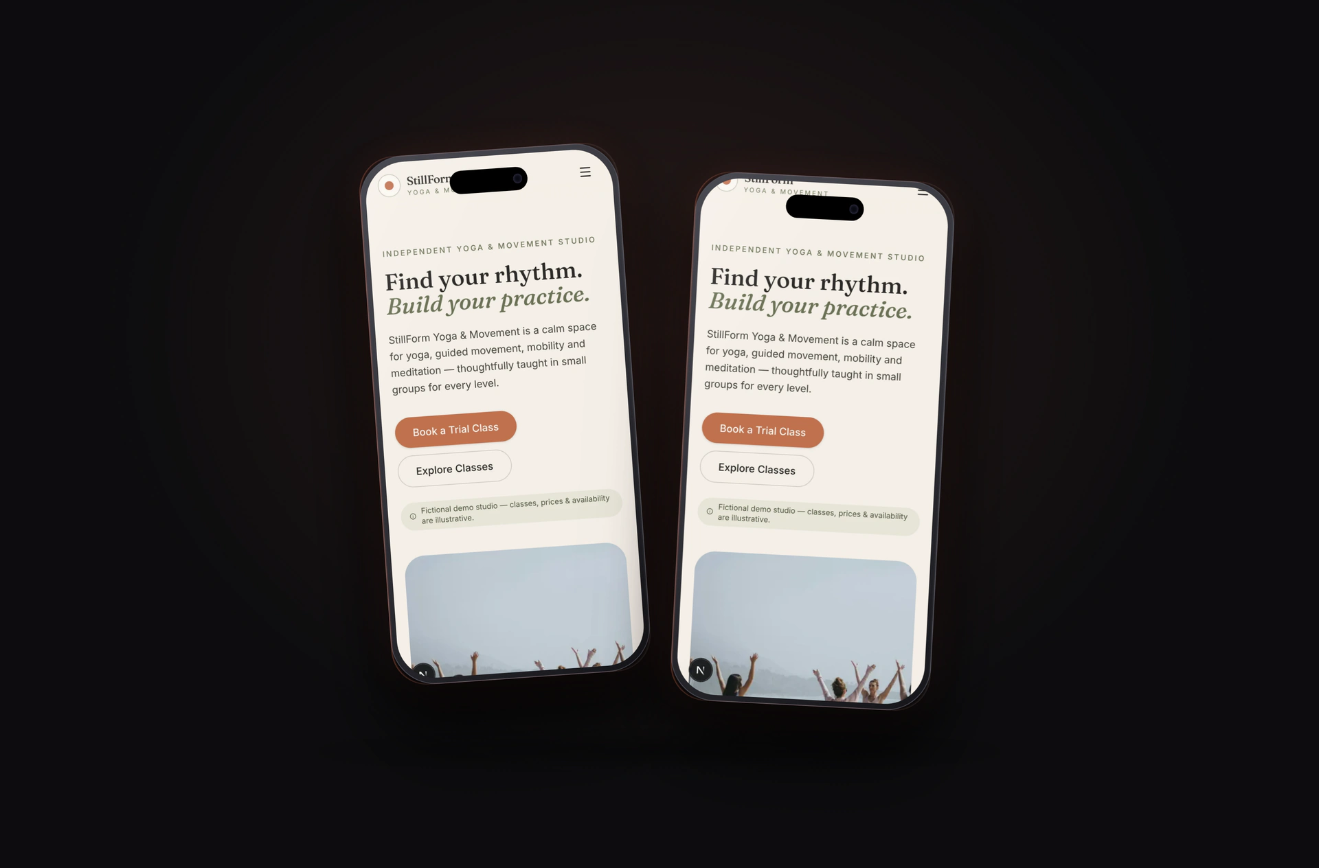 StillForm Yoga & Movement Twin Mobile Phones